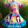 Barbie Rock Star Applique Design Movie Bust
