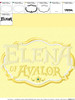 Eleena Of Avalor Logo Applique Design