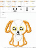 Dog Tala  Applique Design