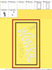 Willie Wonky Bar Applique Design