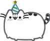 Pusheen Cat Applique Design 