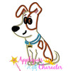 Secret Life of Pets Movie Max Applique Design