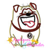 Pets Pug Applique Design