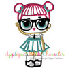 LOL Doll Teacher's Pet Applique Embroidery Design