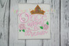 Sleeping Beauty Once Upon A Dream Saying Applique Design