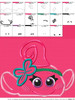 Peeking Baby Poppy Troll Movie Applique Design