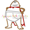 Captain Underwear Applique Design