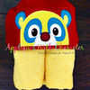 Agent Oso Peeker Applique Embroidery Design