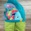 Colorful Fish 3D Peeker Applique Design 