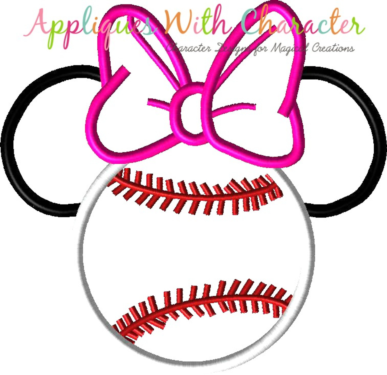minnie mouse baseball