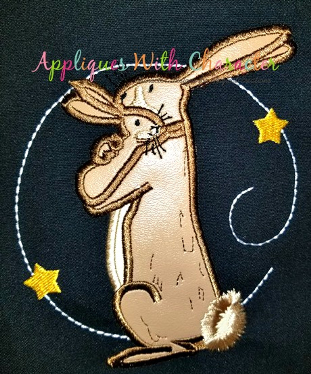 Download Nutbrown Hare Applique Design By Appliques With Character