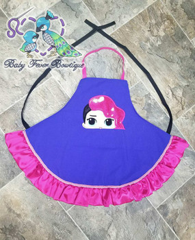 Rocker Doll Peeker Applique Design 