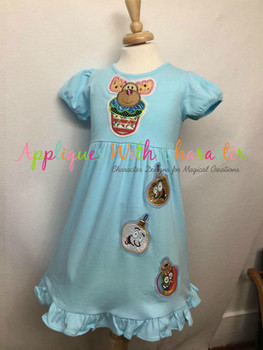 Funny Face Applique Ornament