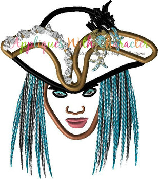 Uma Descendants Applique Embroidery Design