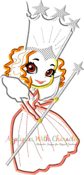 Wizard of Ozz Glenda Applique Design