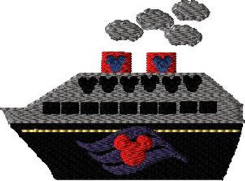  Cruise Ship Applique Design