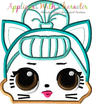 Troublemaker Doll Full Body & Peeker Applique Design Set