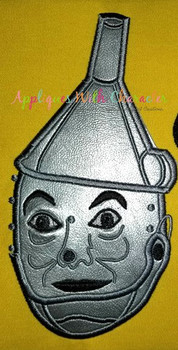 Wizard of Ozz Tin Man Full Face Applique Design