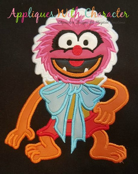 Muppet Baby Animal Applique Design