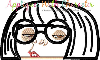 Incredible Edna Peeker Applique Embroidery Design