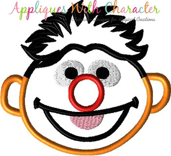 Ernie Applique Design