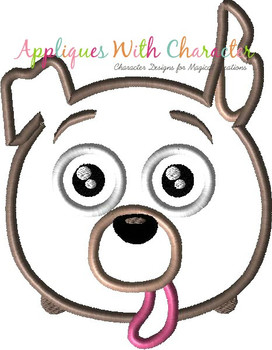 Coco's Dante Dog Tsum Tsum Applique Design