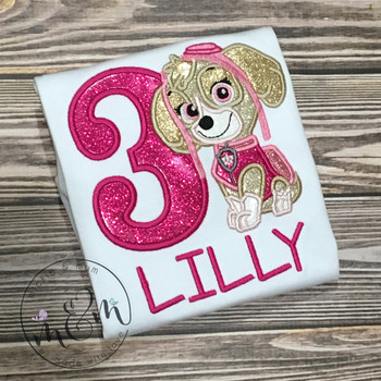 Paw Patrol 7 Applique Design Embroidery Set