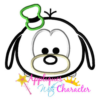 Goofie Tsum Tsum Applique Embroidery Design
