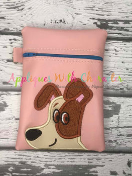 Secret Life of Pets Max Peeker Applique Design