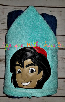 Aladdin Peeker Applique Embroidery Design