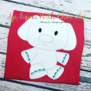 Rudolph Misfit Elephant Full Body Applique Design