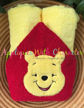 Honey Bear Full Face Applique Design