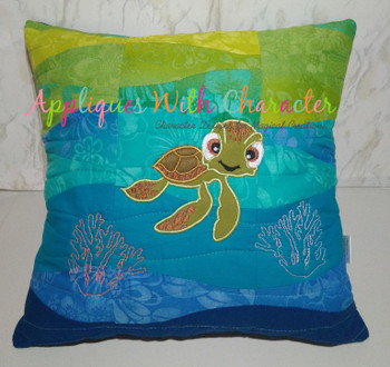Sea Turtle Applique Design Sea Turtle Applique Design
