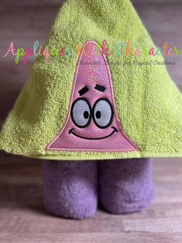 Sponge Patrick Peeker Applique Design