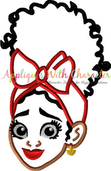 Encanto Dolores Full Face Applique Design