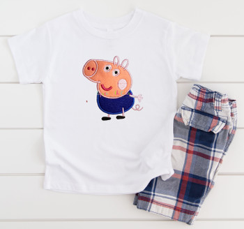 Peppa Pig George Applique Embroidery Design