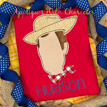 Toy Story Woody Toy Bean Stitch Design