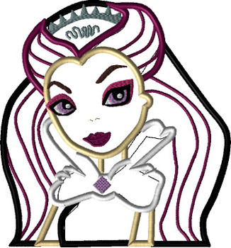 Ever After Raven Applique Design