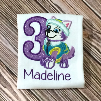 Pup Patrol Everi Applique Embroidery Design