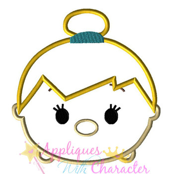Tinkerbell Tsum Tsum Applique Embroidery Design