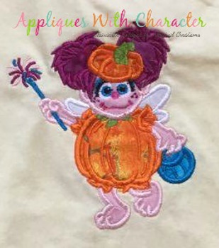 Halloween Abby Cadabby Applique Design Halloween Abby Cadabby Applique Design