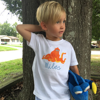 Finding Dory Hank Applique Embroidery Design