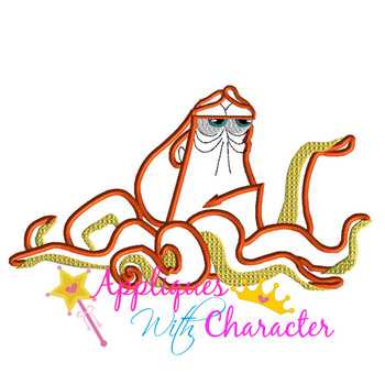 Finding Dory Hank Applique Embroidery Design