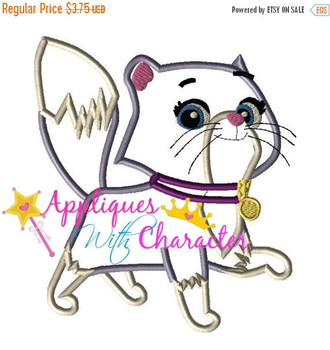 Paw Patrol Callie Cat Applique Design
