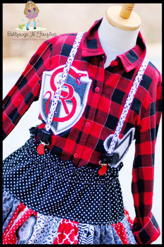 Musical School Of Rock Badge Applique Design