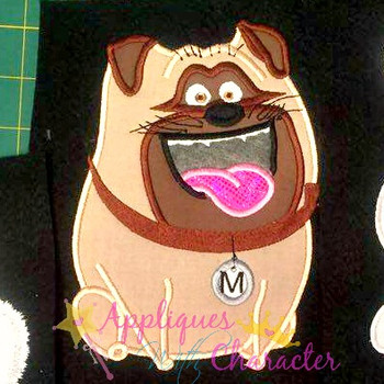 Pets Movie Applique Embroidery Design Set