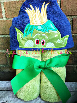 Peeker Prince G. Troll Movie Applique Design