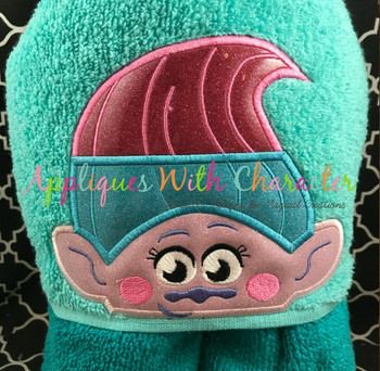 Twin Troll 2 Peeker Applique Design Bundle