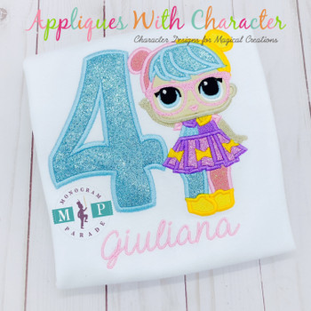 Bon Doll Applique Design 