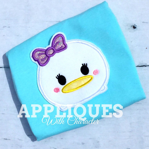 Daizy Duck Tsum Tsum Applique Design